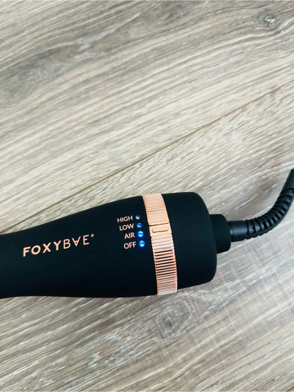 Foxybae Radiant Rose Gold Blowout Brush NEW